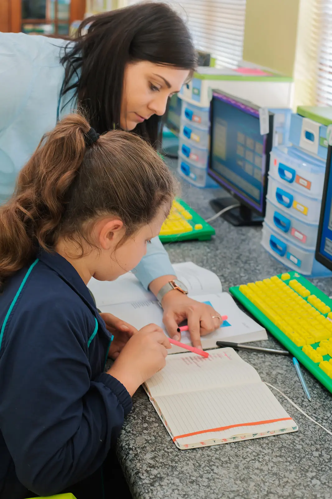 Individual reading therapy at Tina Cowley Eversdal