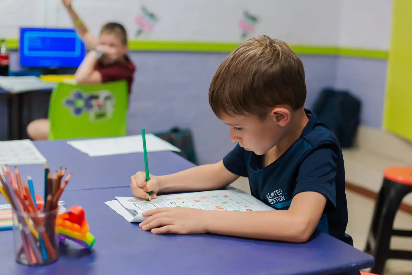 Young children building pre-reading skills in a Ticket Tots session